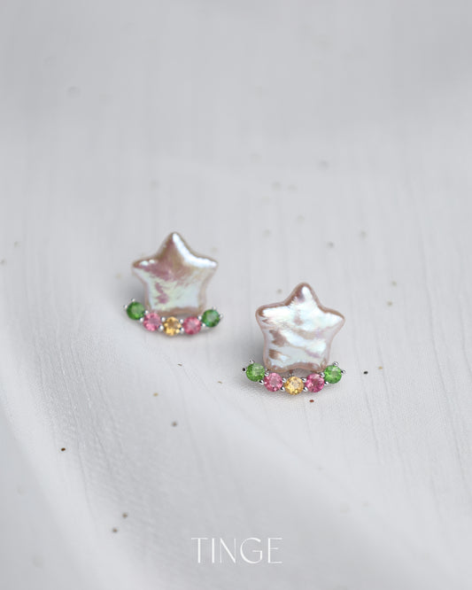 Twinkle Pearl Earrings