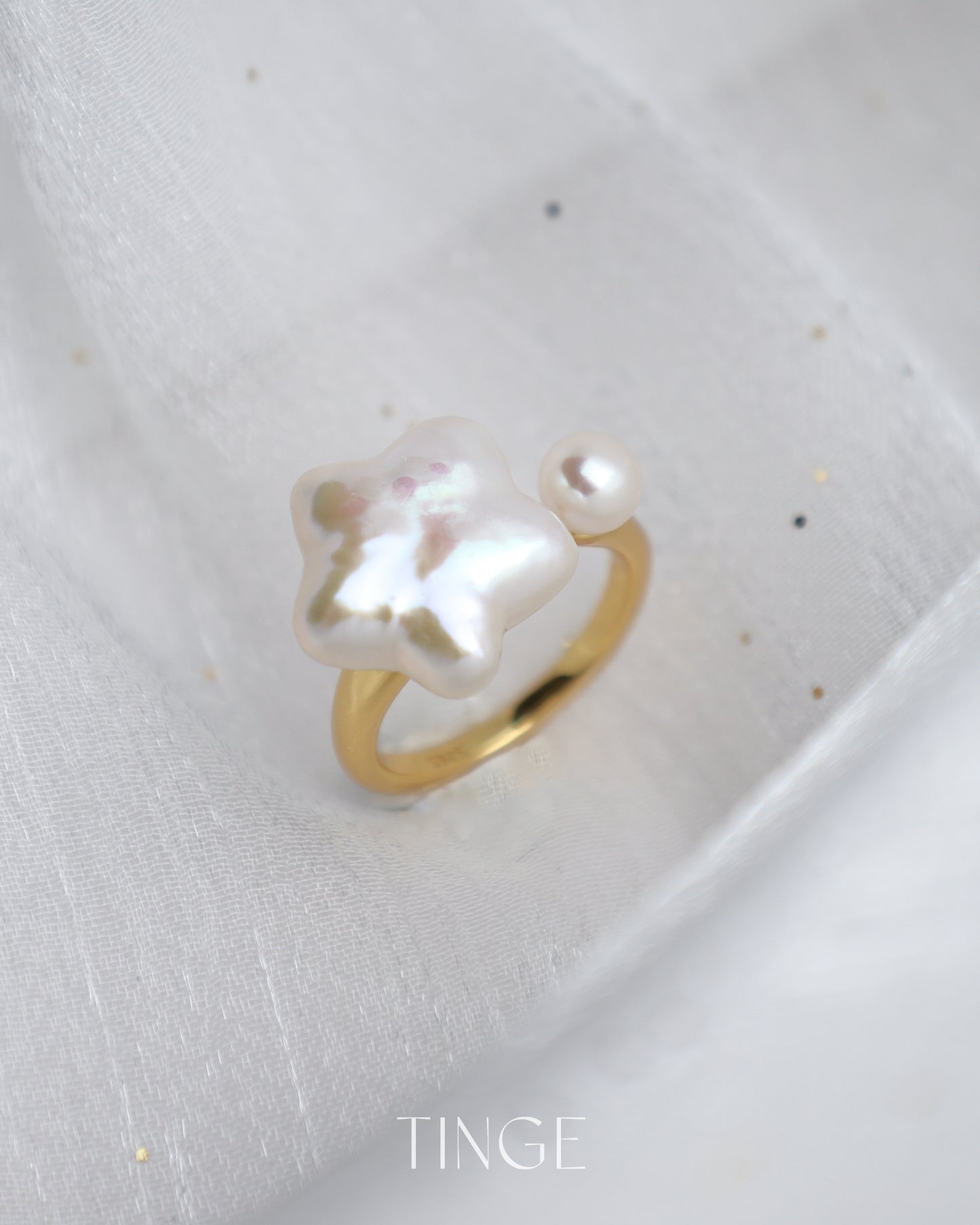 Twinkle Pearl Ring