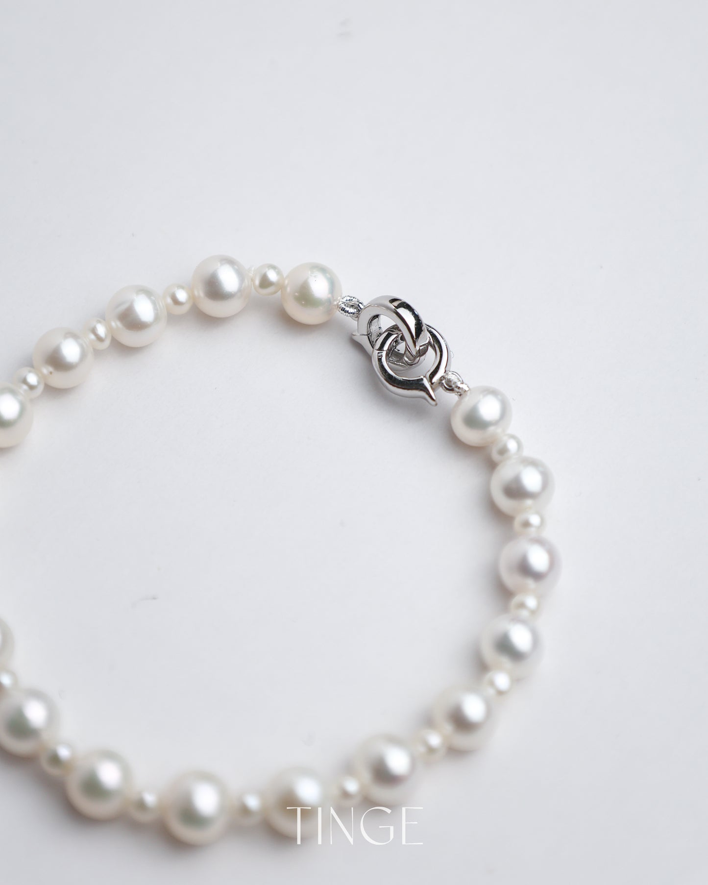 Velvet Bow Pearl Necklace/Bracelet