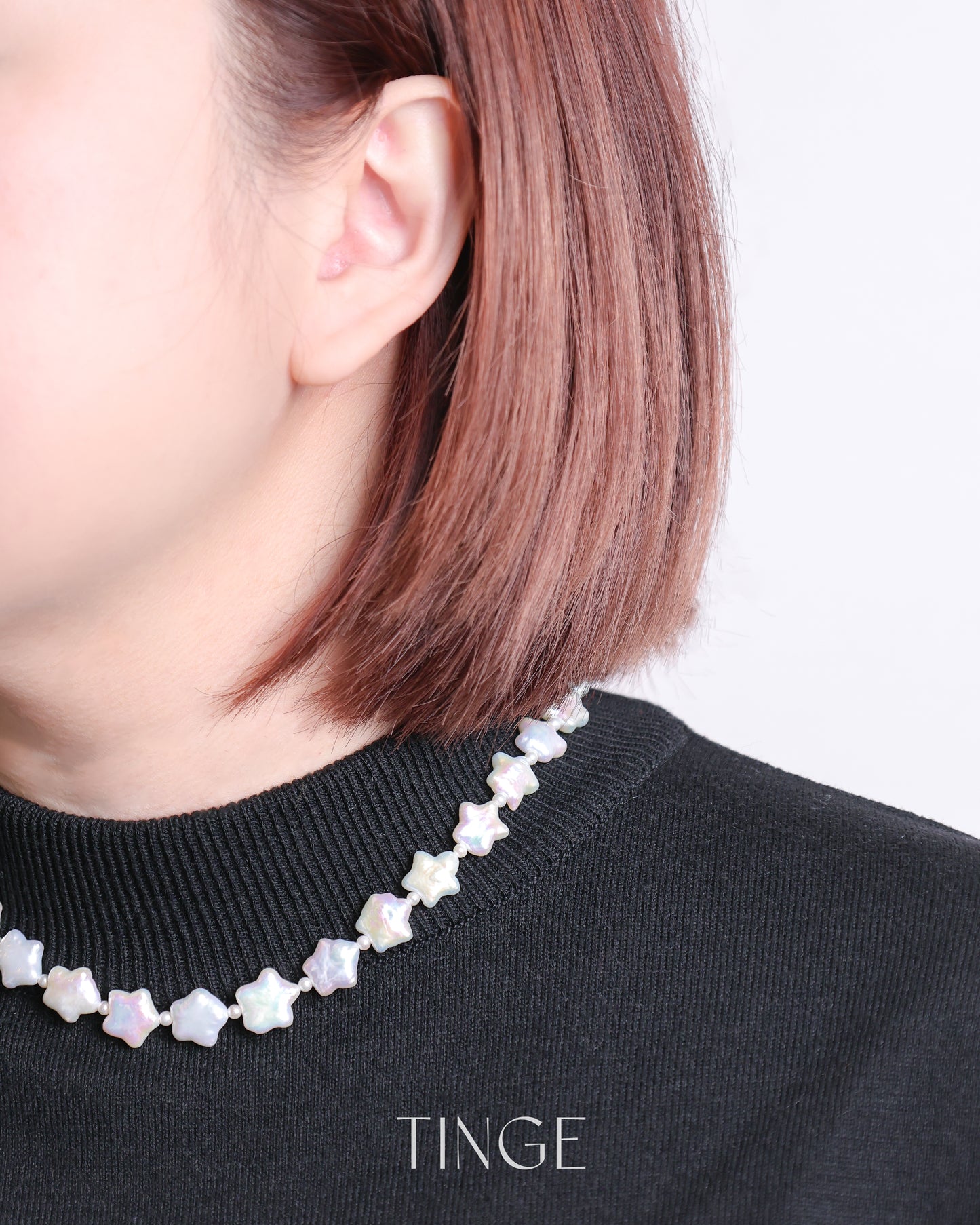 Twinkle Pearl Necklace