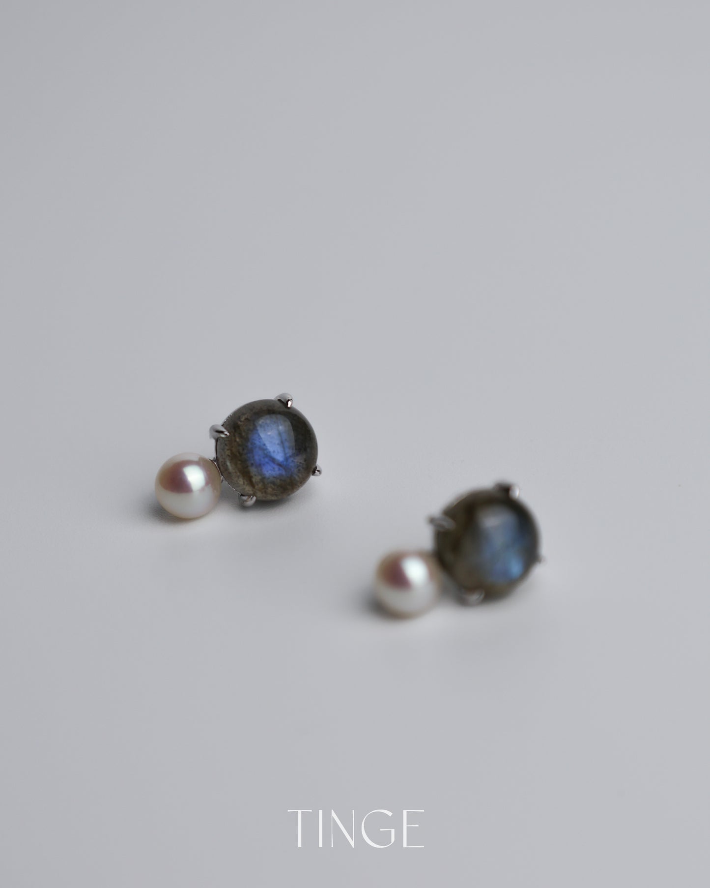 【New】Bobble Pop Earrings - Labradorite