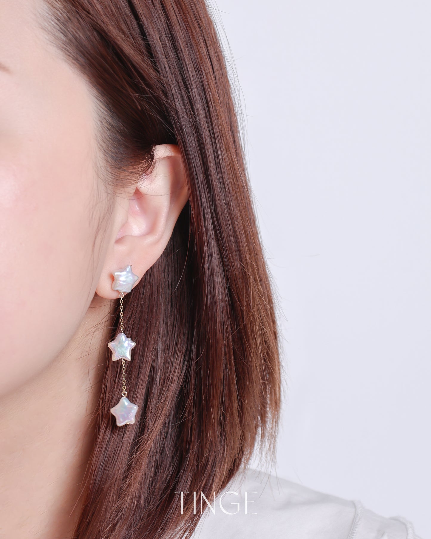 Twinkle Pearl Dangle Earrings