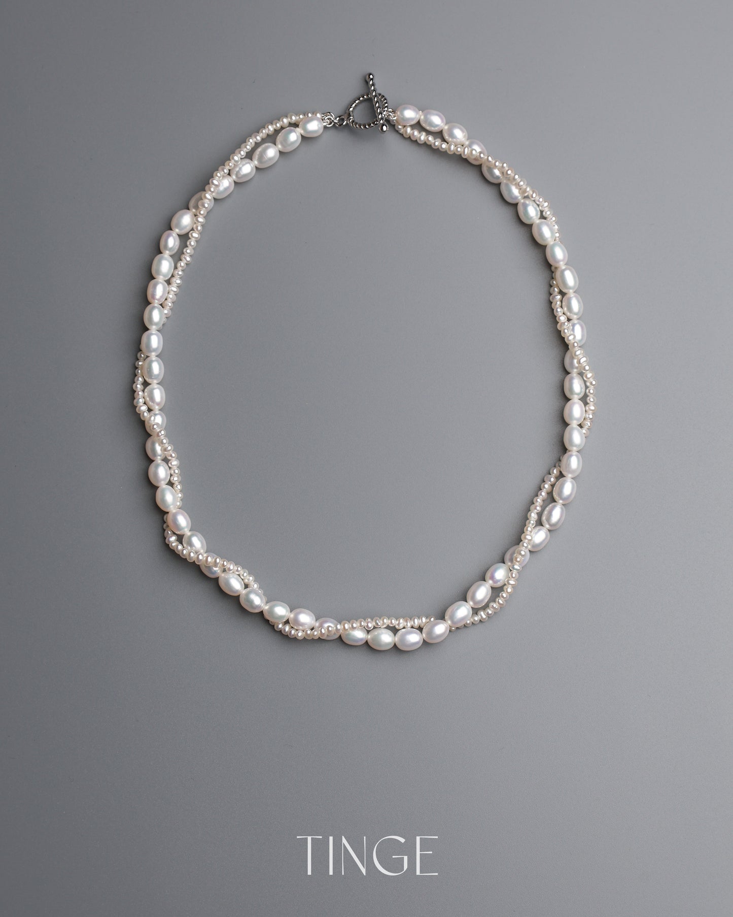Twisted Pearl Necklace
