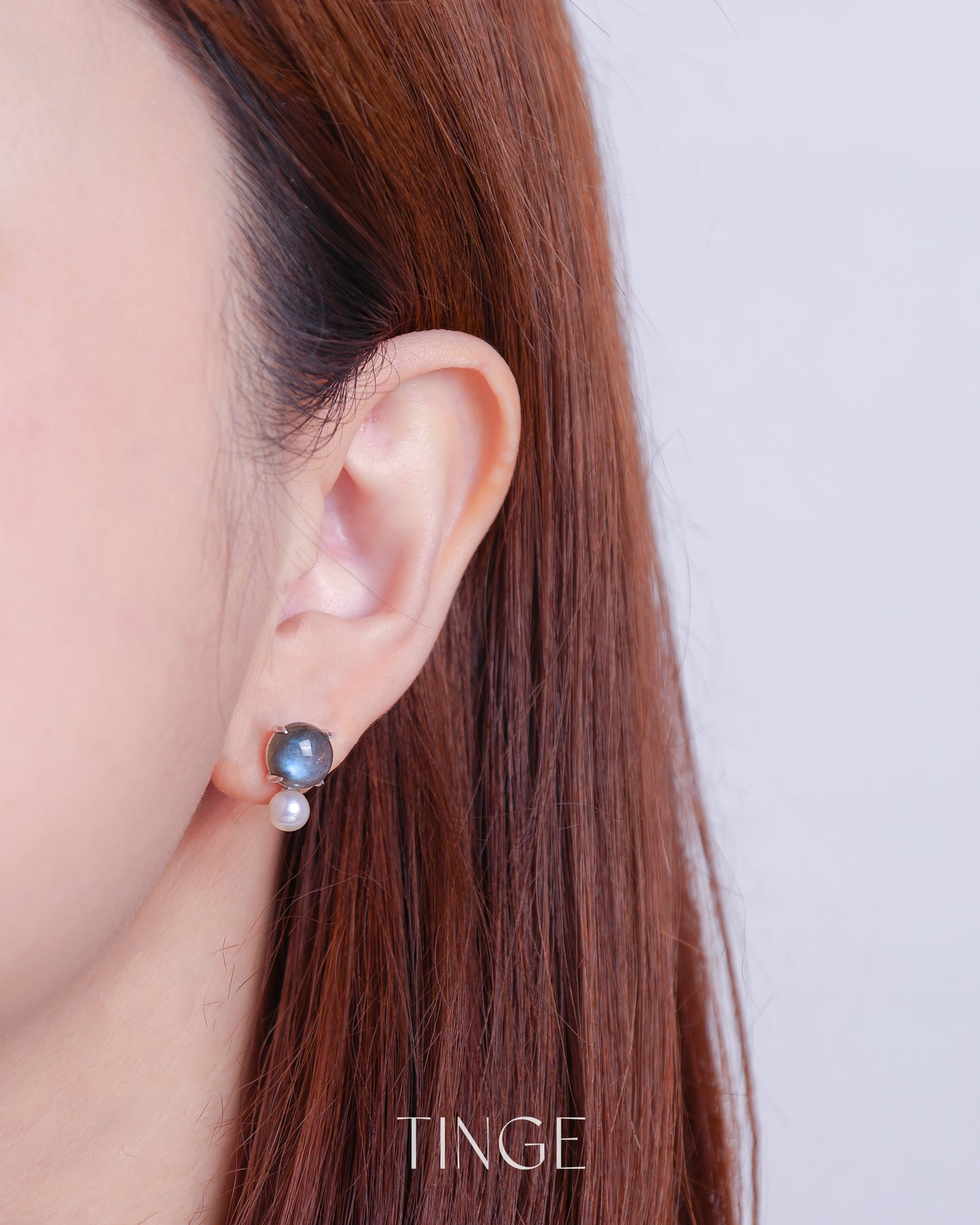 【New】Bobble Pop Earrings - Labradorite