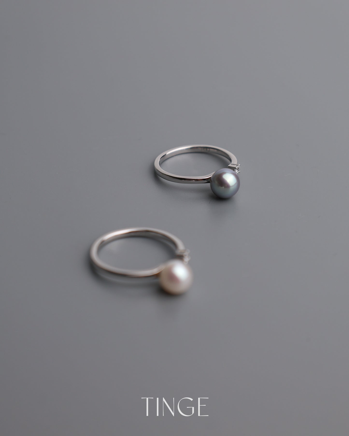 Dainty Pearl Open Ring