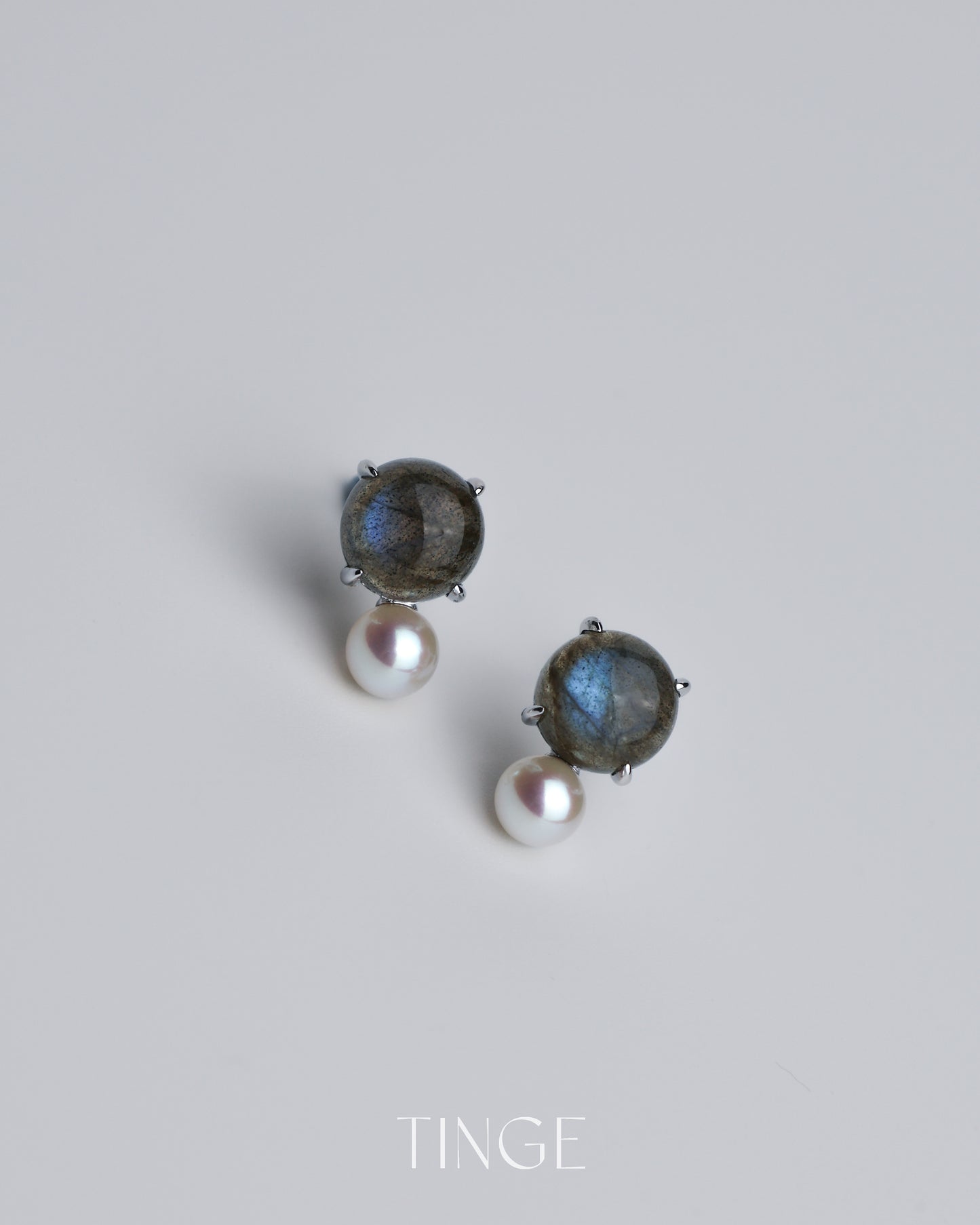 【New】Bobble Pop Earrings - Labradorite