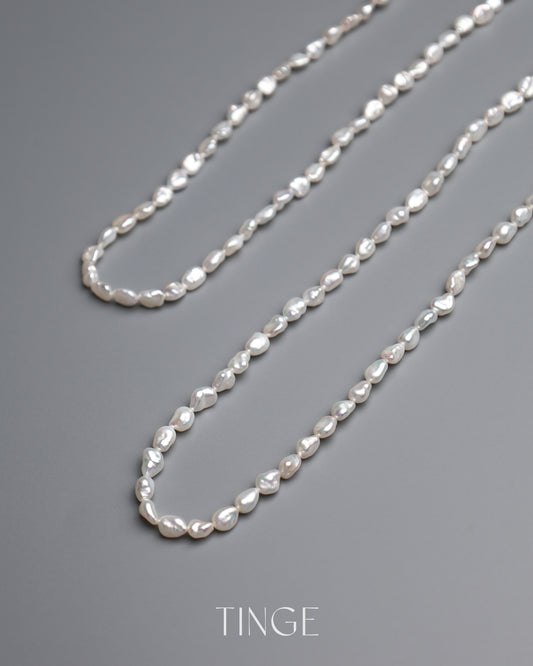 The Rhythm Pearl Necklace - Small