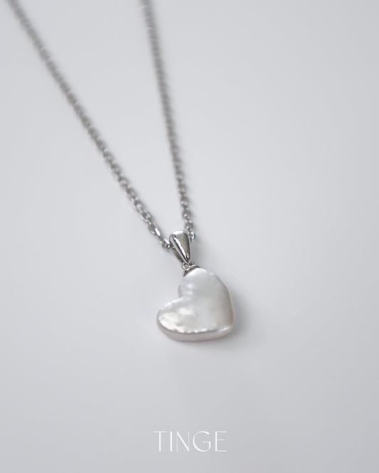 Love Pearl Pendant Necklace